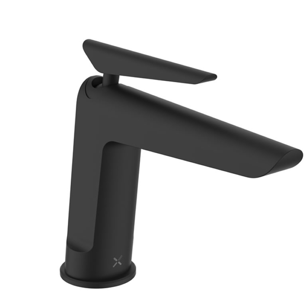Crosswater Foile Matt Black Basin Monobloc