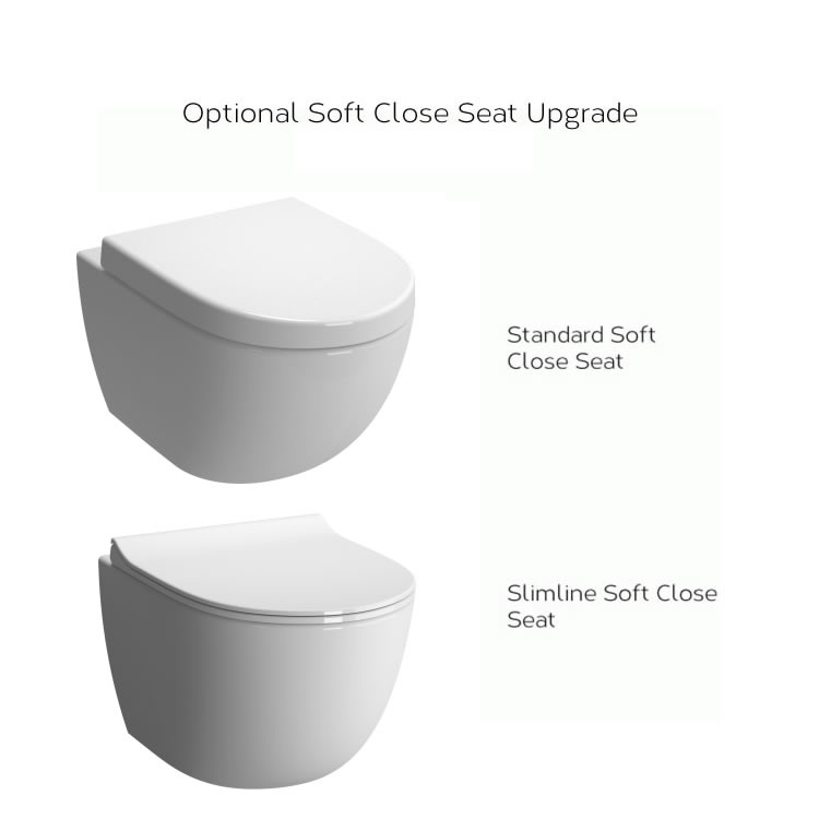 VitrA Designer Sento Wall Hung WC & Seat Sanctuary Bathrooms