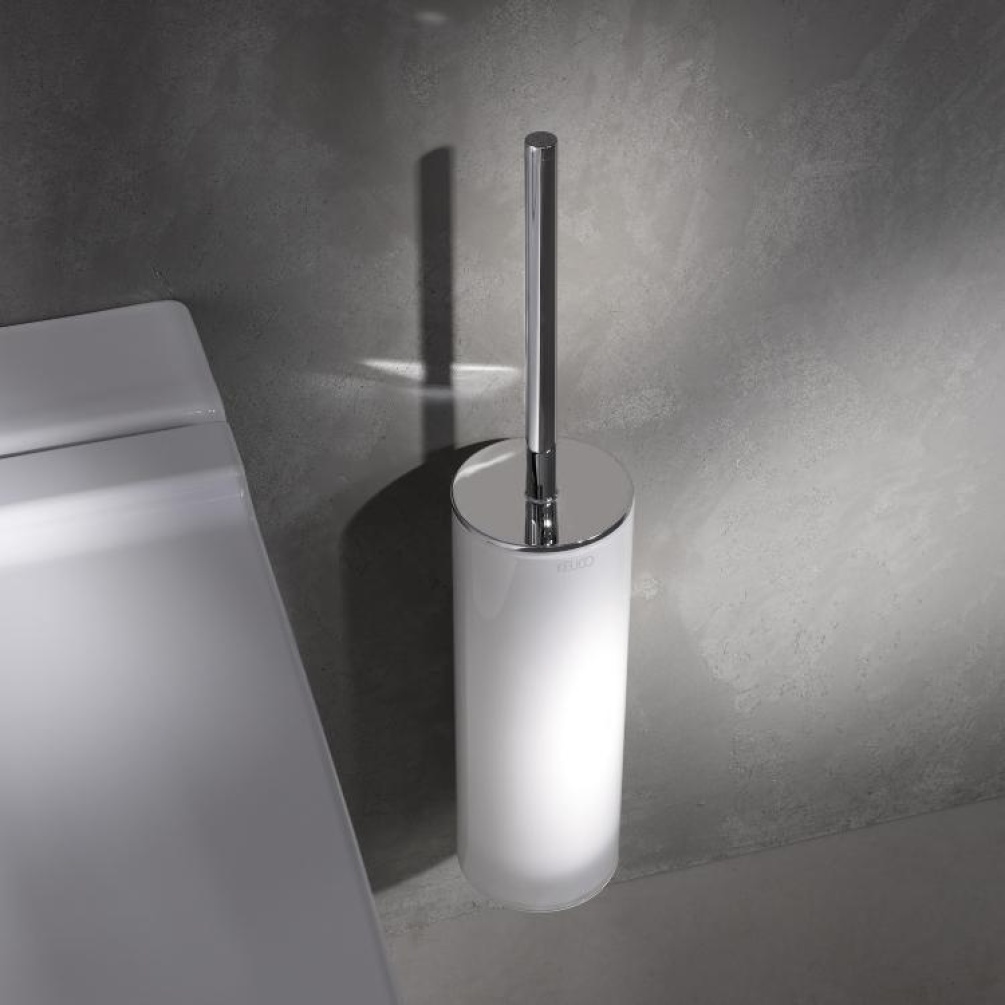 Product Lifestyle image of Keuco Edition 400 Chrome Toilet Brush Set 11564 019000
