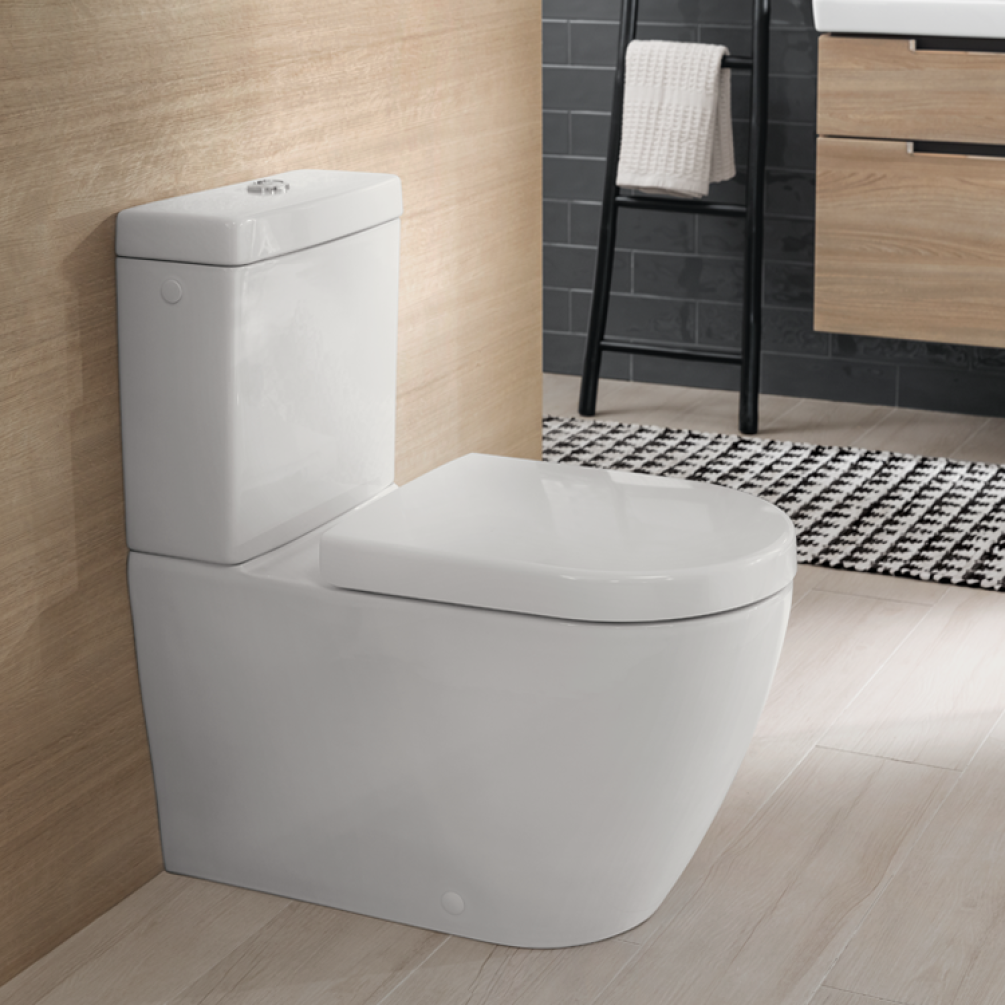 Lifestyle Photo of Villeroy and Boch Subway 2.0 Close Coupled WC & Seat