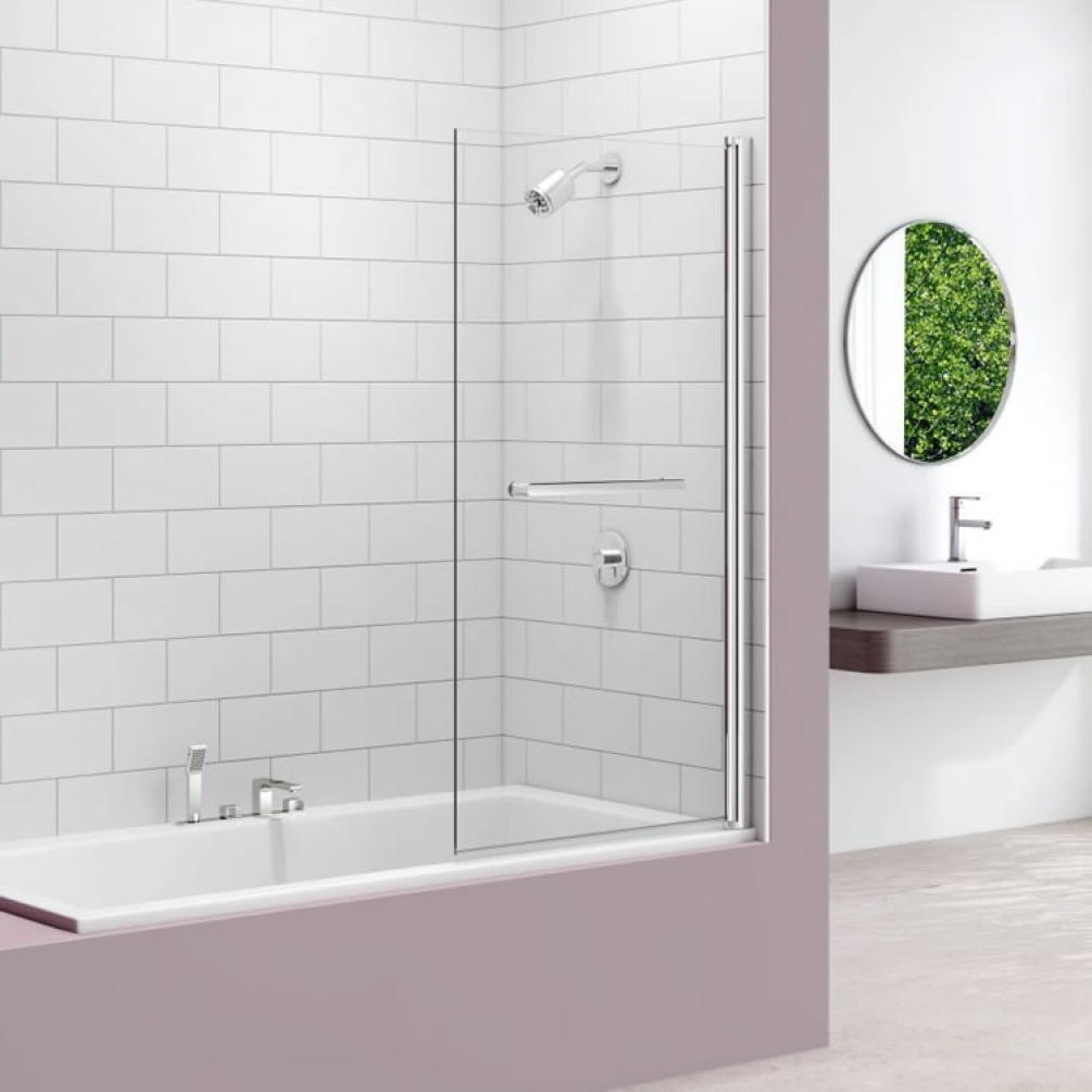 Lifestyle image of Merlyn MB10 Single Square Bath Screen