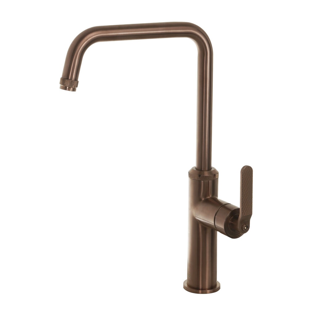 JTP Décor Brushed Bronze Single Lever Kitchen Mixer Cut Out