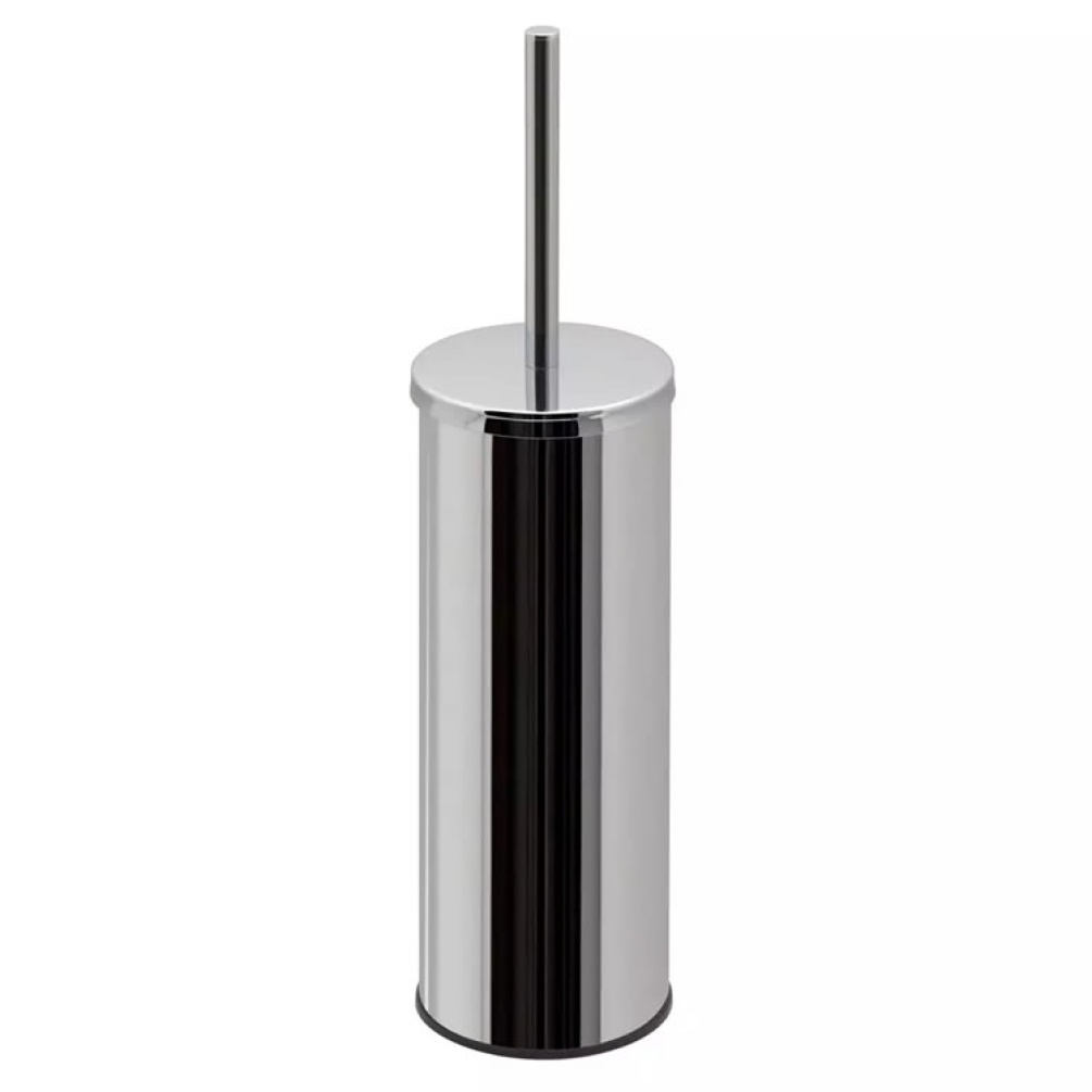 Vado Infinity Toilet Brush & Polished Stainless Steel Holder Image 1
