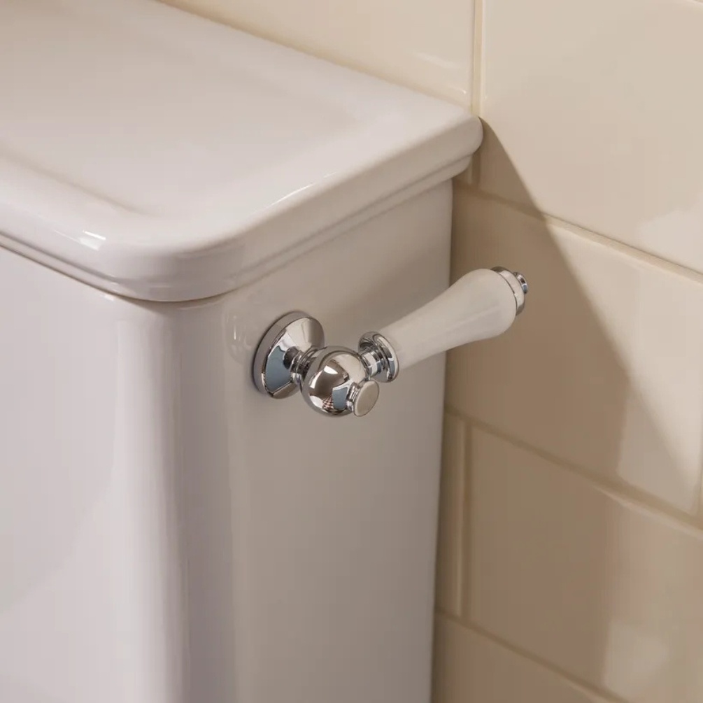 Tavistock Marston Close Coupled Back to Wall Toilet with Handle