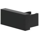 Cutout image of Villeroy & Boch Universal Square Matt Black Shower Handset Holder
