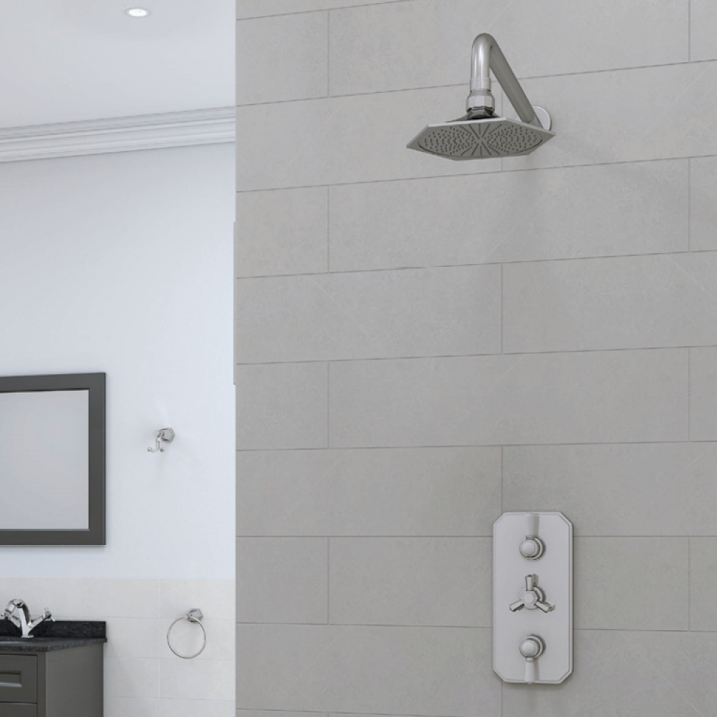 Lifestyle Photo of RAK Washington Fixed Shower Head and Arm