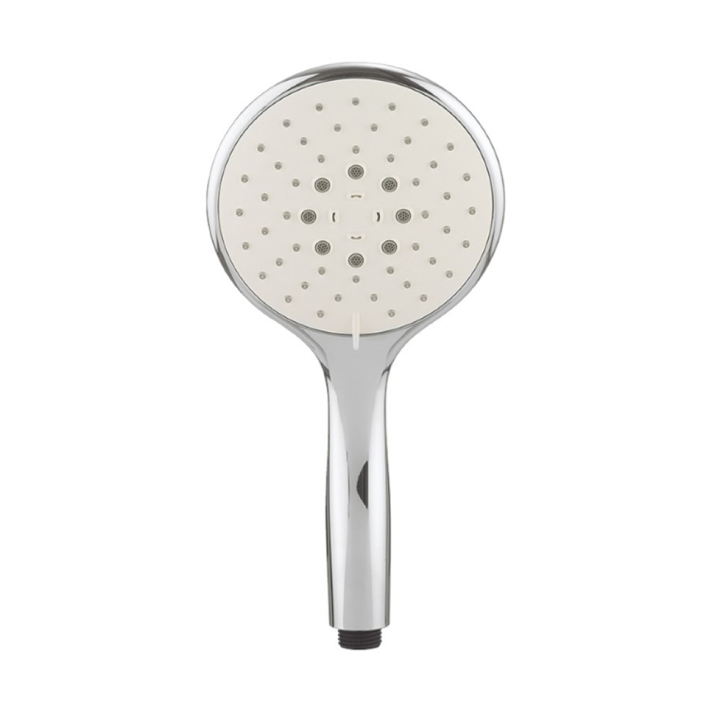 Product Cut out image of the Crosswater Svelte White Multifunction Handset Shower