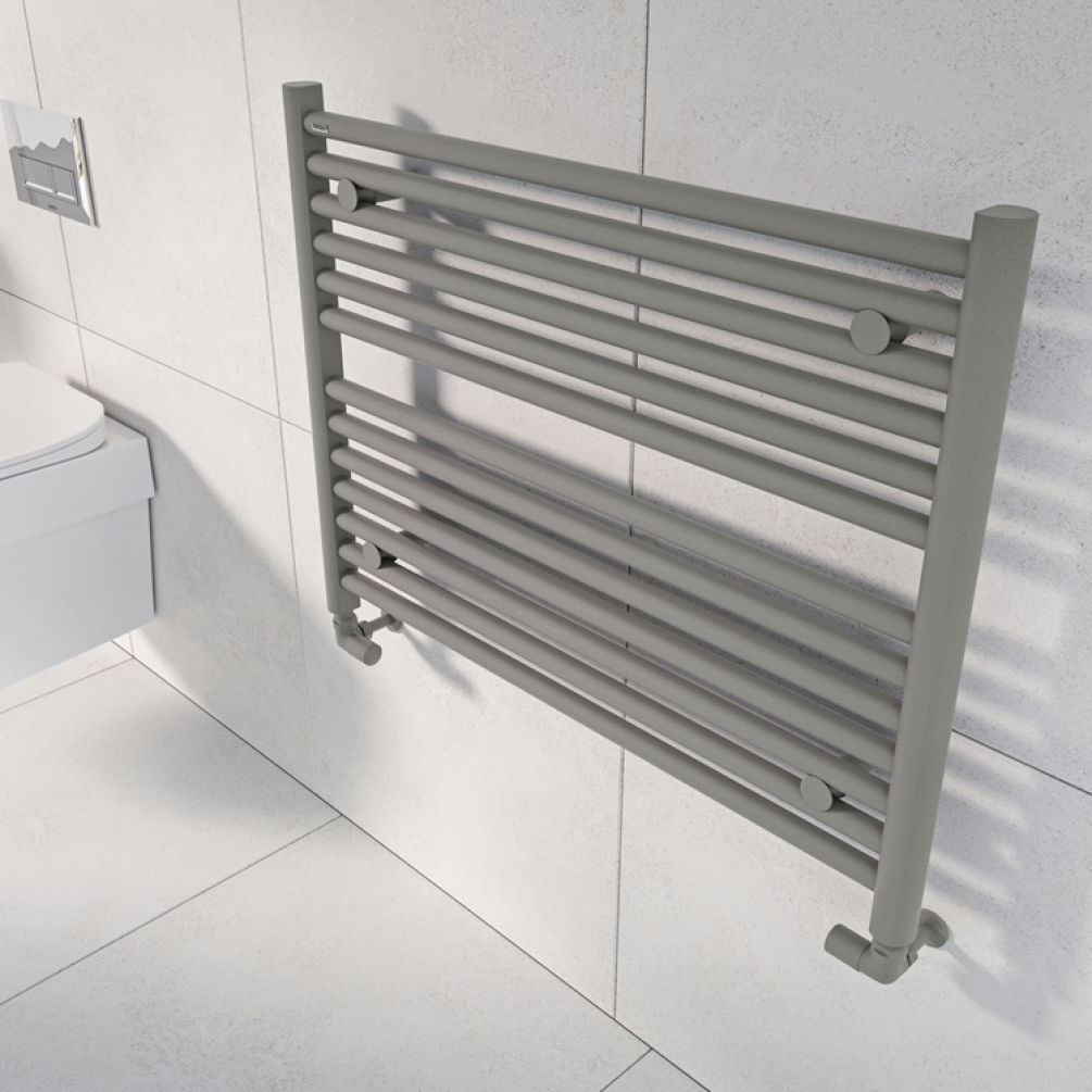 Lifestyle Photo of Tissino Hugo2 Lusso Grey Heated Towel Rail