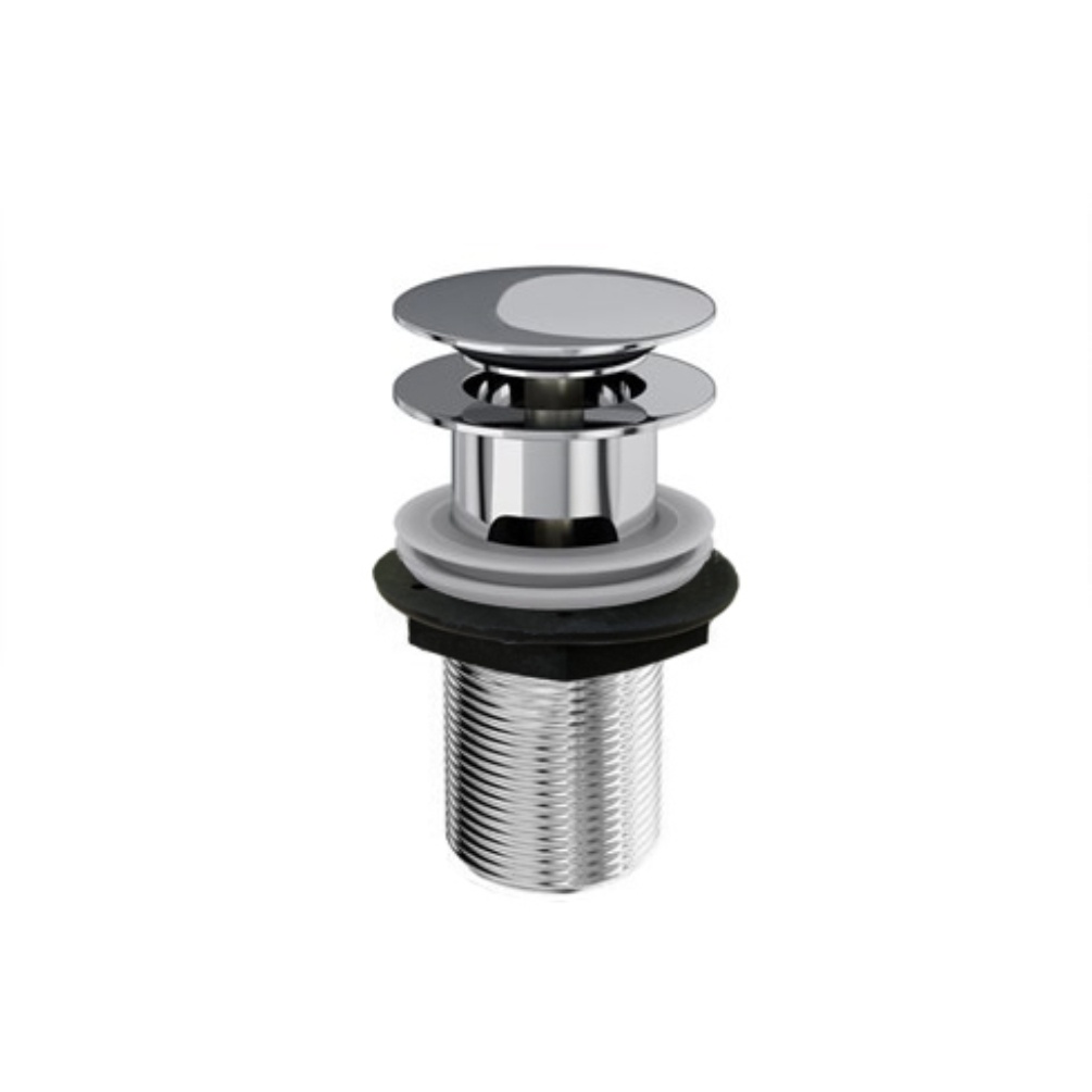 Product Cut out image of the Burlington Chrome Click Clack Basin Waste