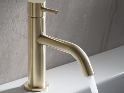 Photo of Crosswater MPRO Brushed Brass Basin Monobloc