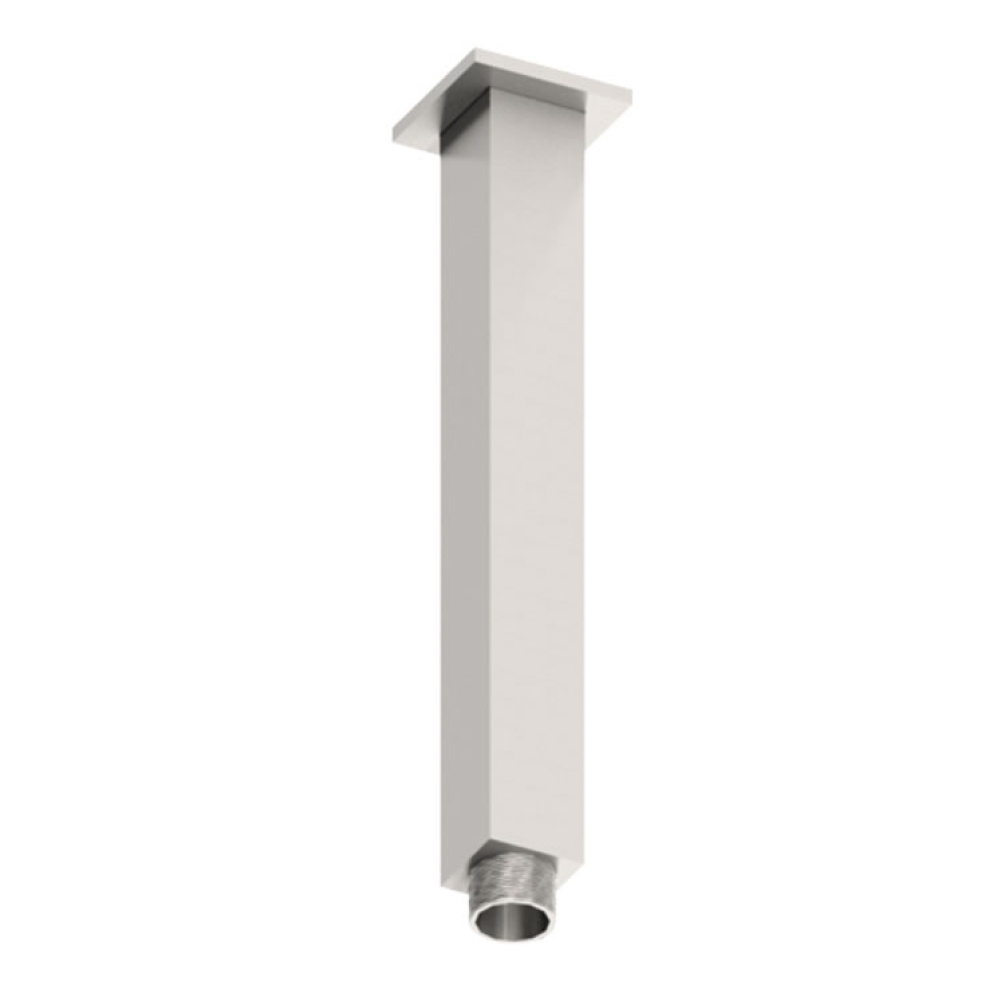 Product Cut out image of the Abacus Emotion Chrome Square 200mm Fixed Ceiling Shower Arm