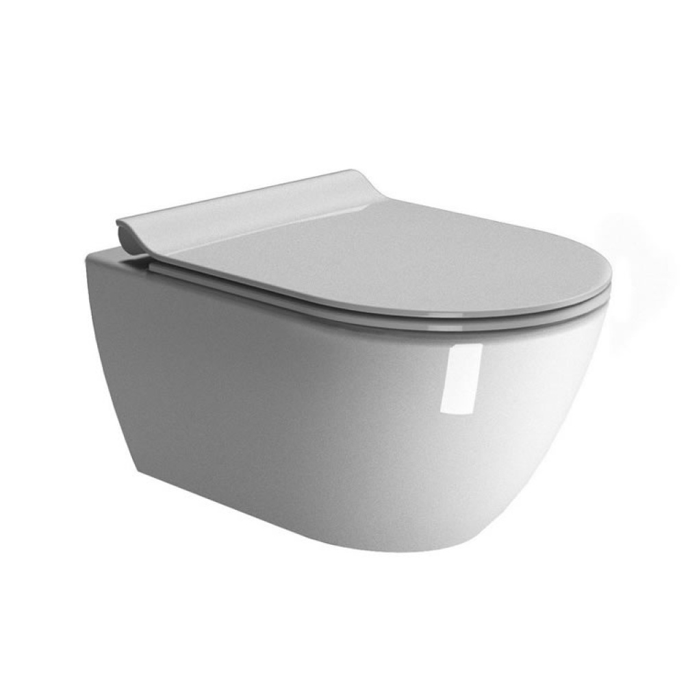 GSI Pura 55 Rimless Wall Hung Toilet & Soft Close Seat