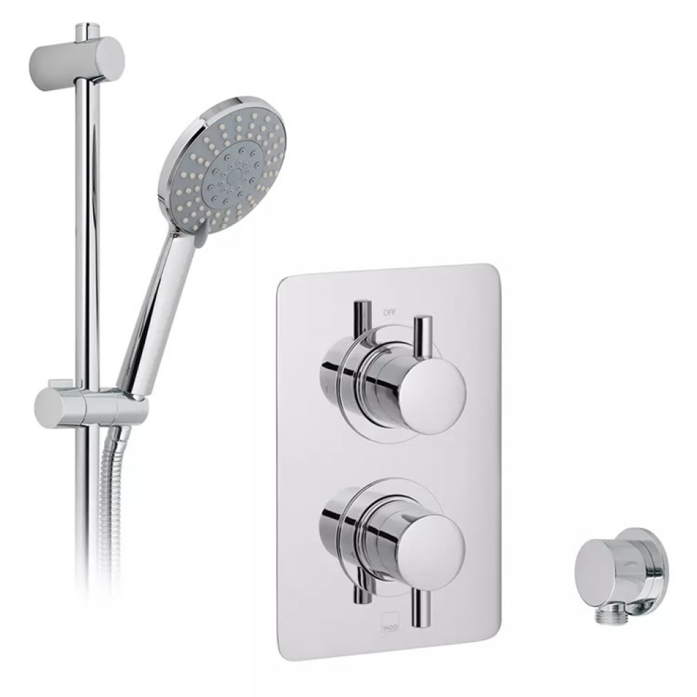 Vado Celsius Square Concealed Thermostatic Shower Valve Pack Image 1