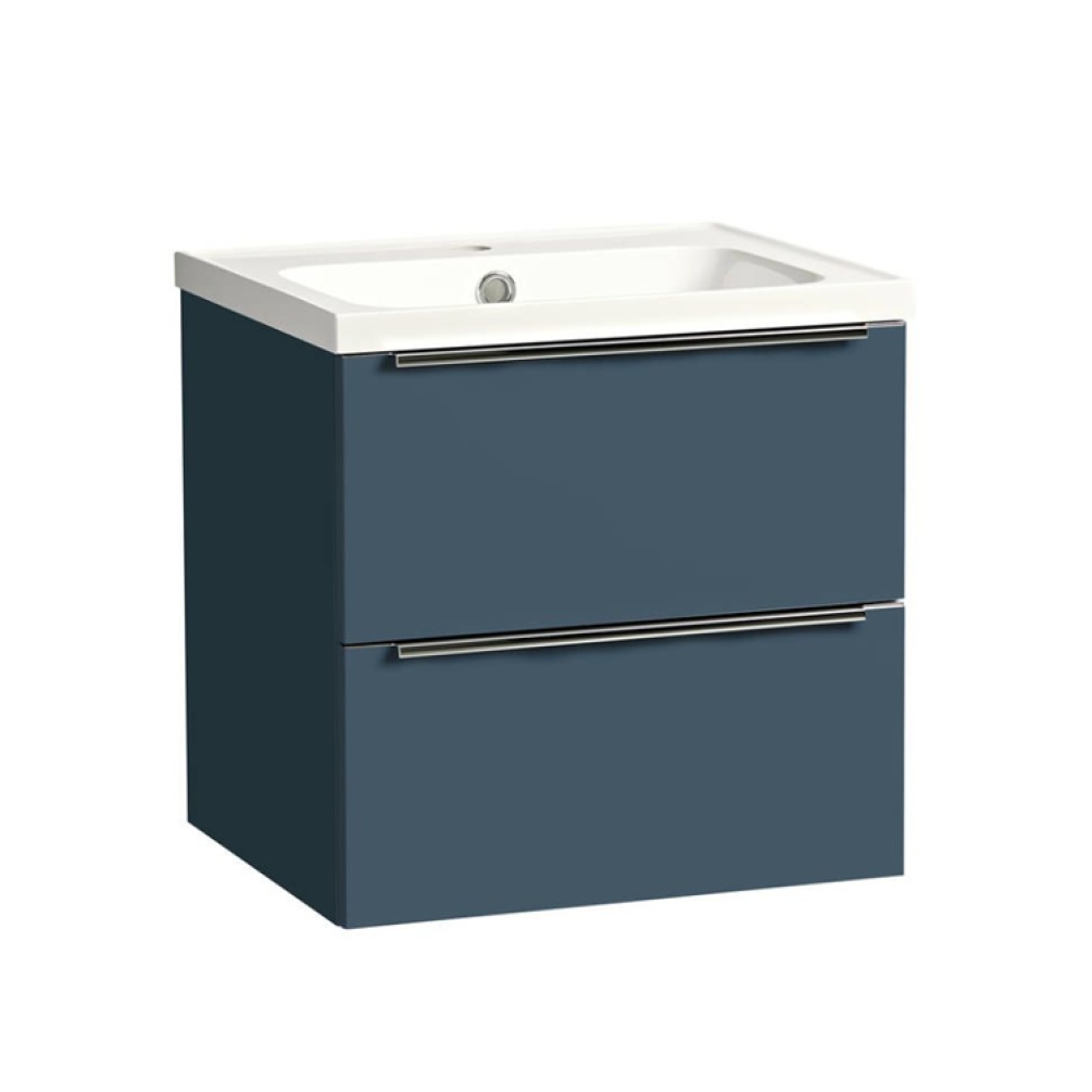 Tavistock Cadence 500mm Oxford Blue Wall Mounted Vanity Unit