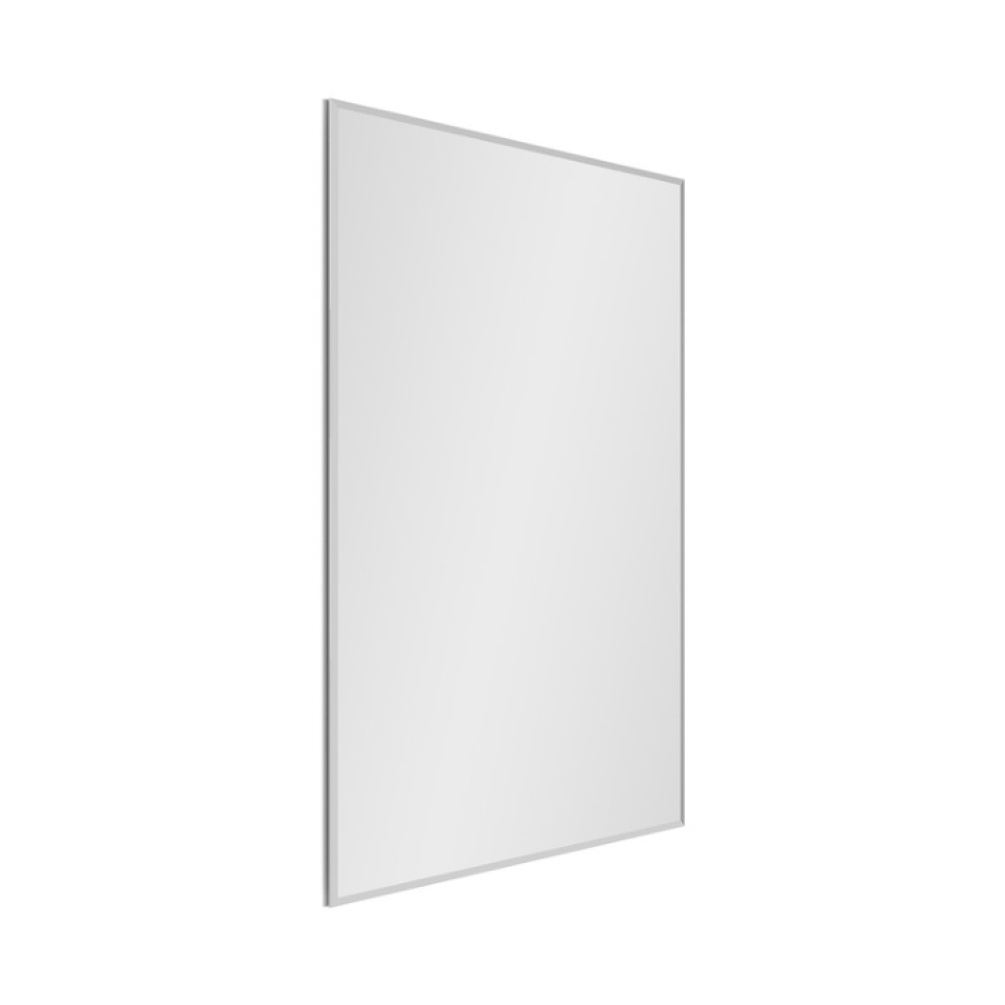 Product Cut out image of the Origins Living Belvoir 600mm Rectangular Mirror on an angle