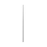 Cutout image of Crosswater Clear 6 Brushed Stainless Steel 25mm Shower Door Extension Profile
