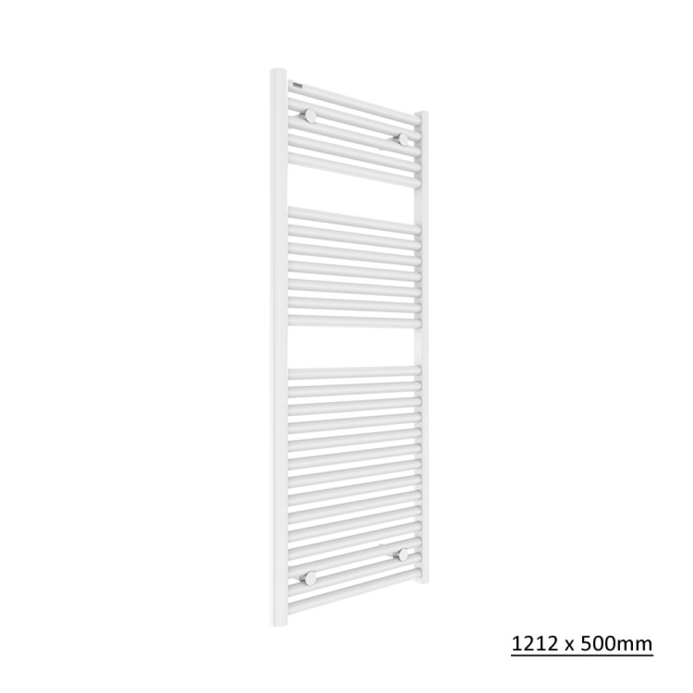 Photo of Tissino Hugo2 Mont Blanc Heated Towel Rail 1212 x 500mm Cutout
