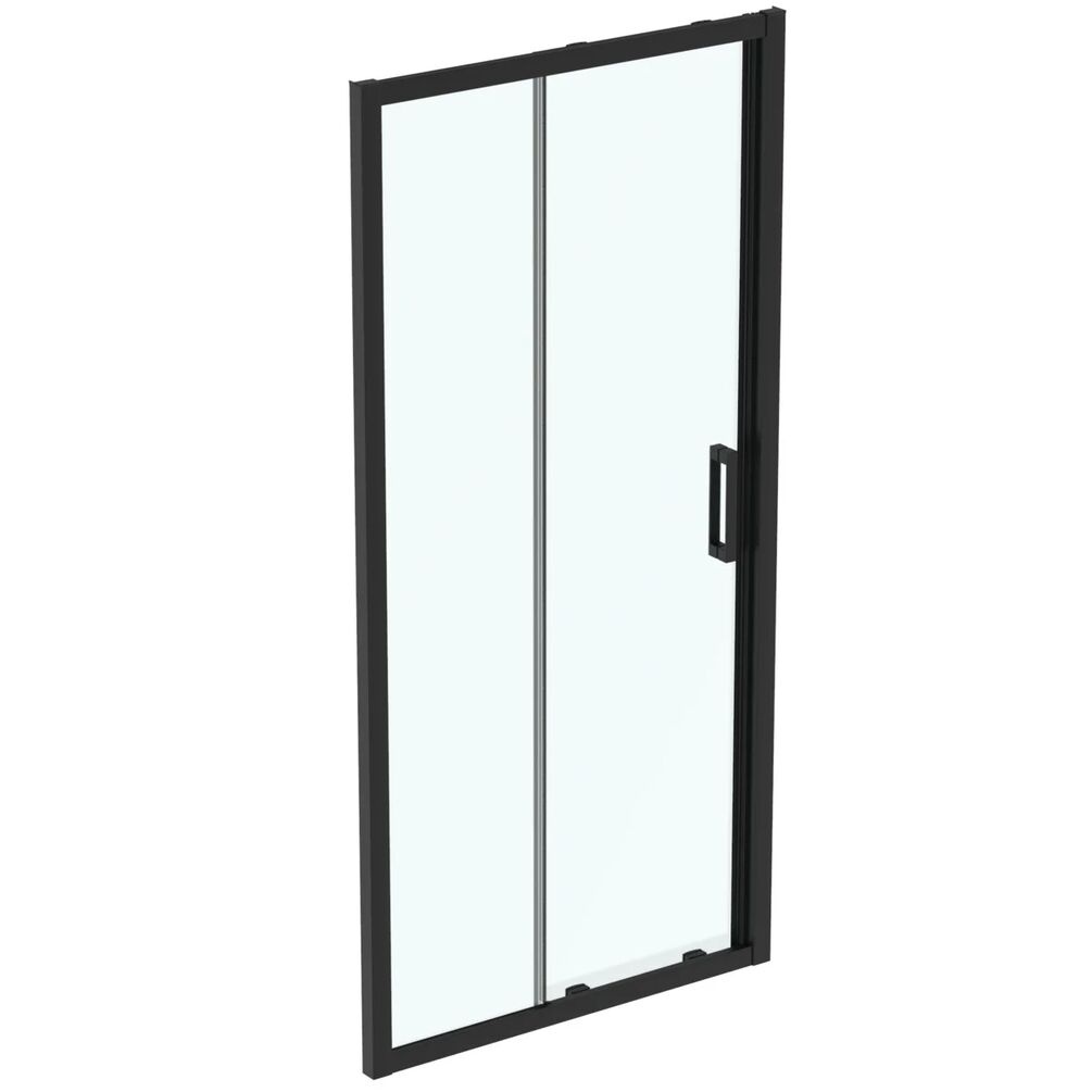 Cutout image of Ideal Standard Connect 2 1000mm Silk Black Sliding Shower Door