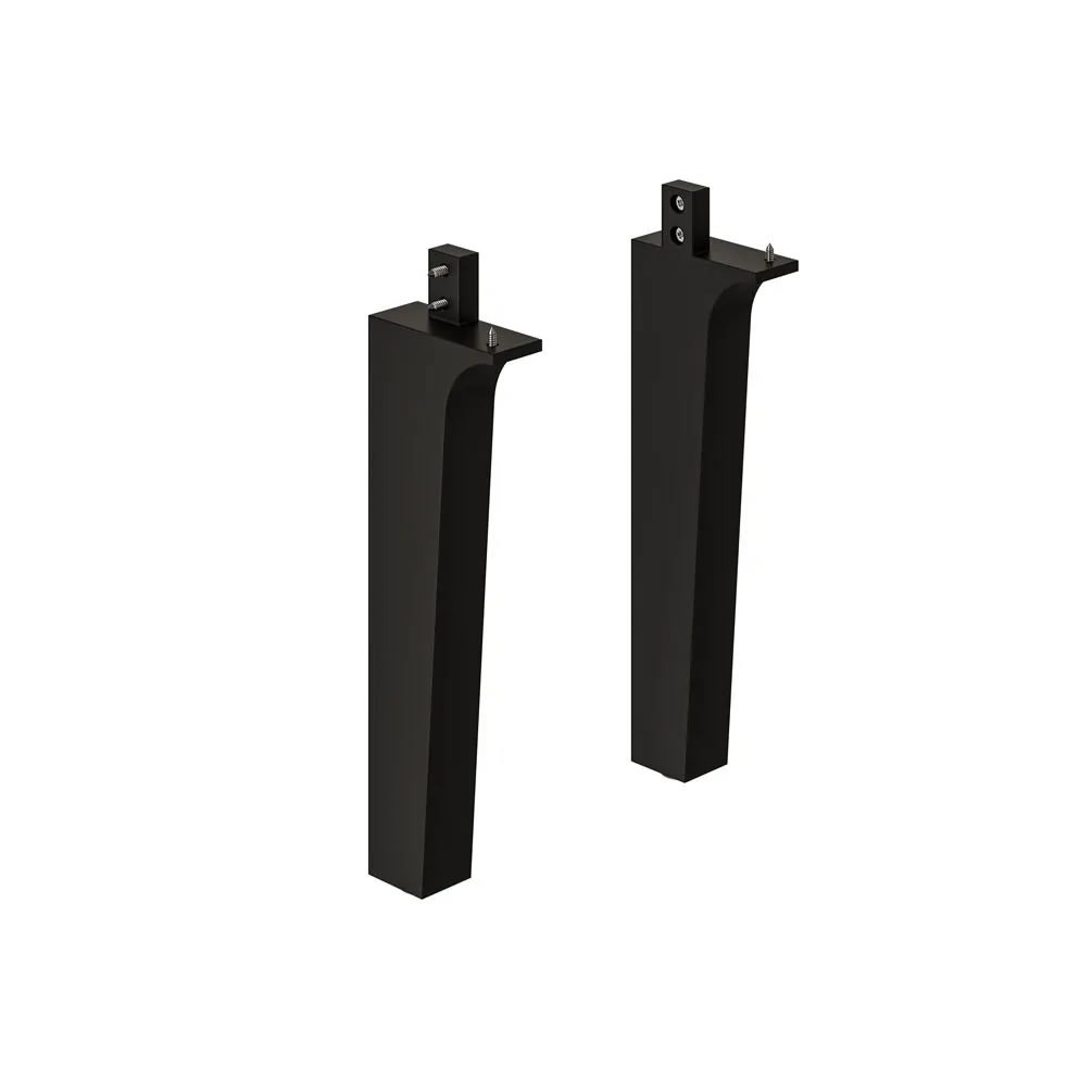 Vado Cameo Matt Black Rear Furniture Legs