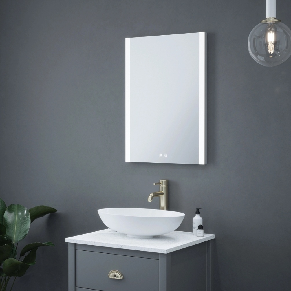 Lumière Octagon Colour Changing LED Mirror Lifestyle