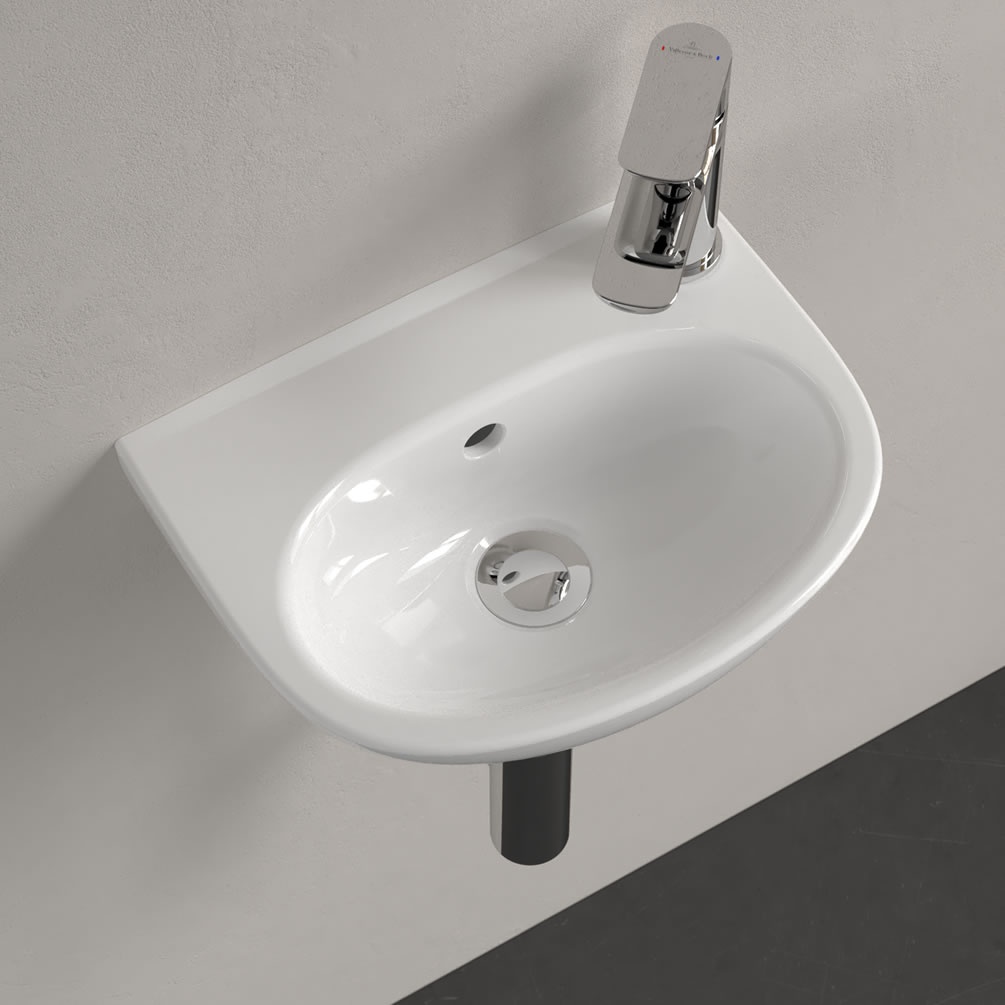 Lifestyle image of Villeroy & Boch O.Novo Lite 360mm Cloakroom Basin