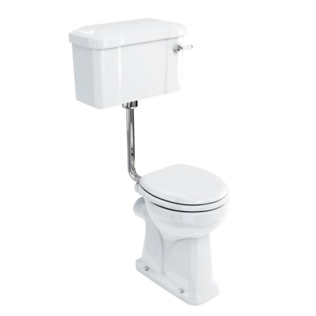 Product Cut out image of the Burlington Regal Low Level Toilet