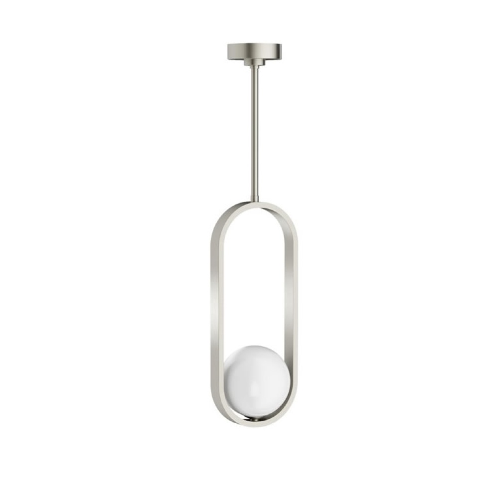 Cutout image of Crosswater Tranquil Brushed Stainless Steel Pendant Light
