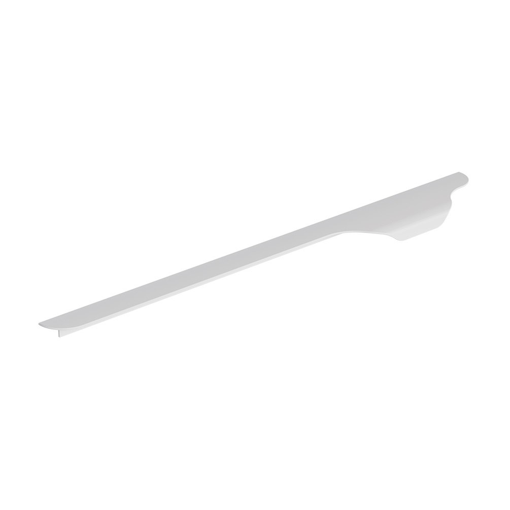 Product cut out image of Vado Cameo 400mm Matt White Right Handed Pull Handle - CAM-HAN4R-MW