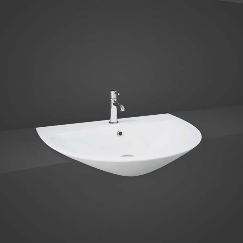 Rak Morning 550mm Semi Recessed Basin - Image 1