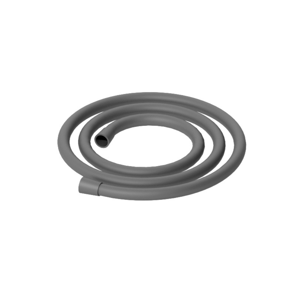 Product cut out image of the Abacus Emotion Matt Anthracite 1.6m Shower Hose