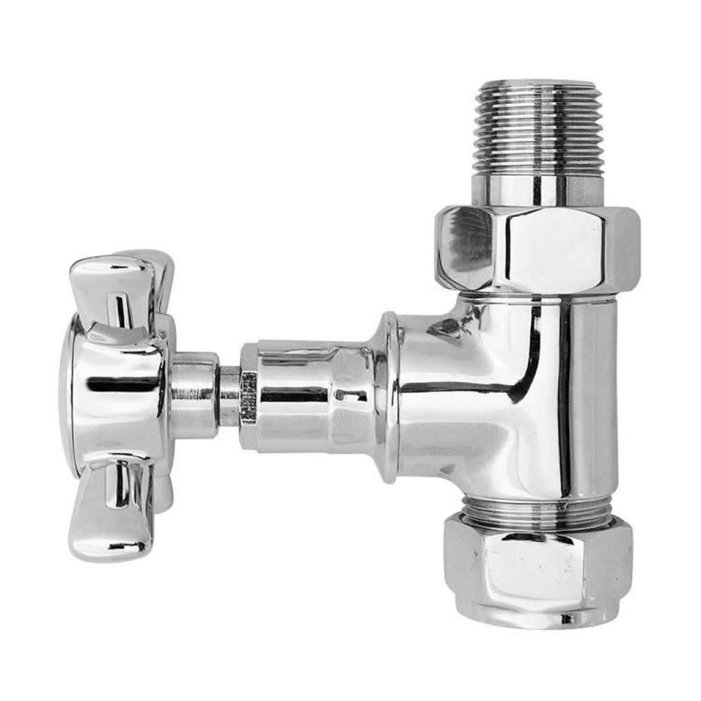 Photo of Bayswater Victorian Crosshead Straight Radiator Valves