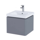 Photo Of RAK Resort Matt Grey 500mm Wall Mounted Vanity Unit