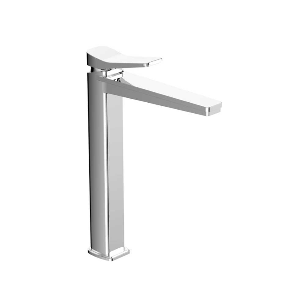 Photo of JTP Hix Chrome Tall Single Lever Basin Mixer Cutout