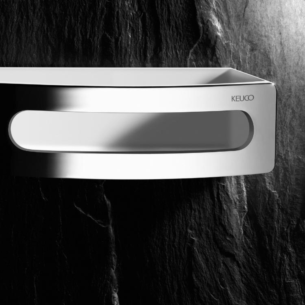 Close up product image of Keuco Elegance Chrome Shower Basket 11658 010000/11658 010001