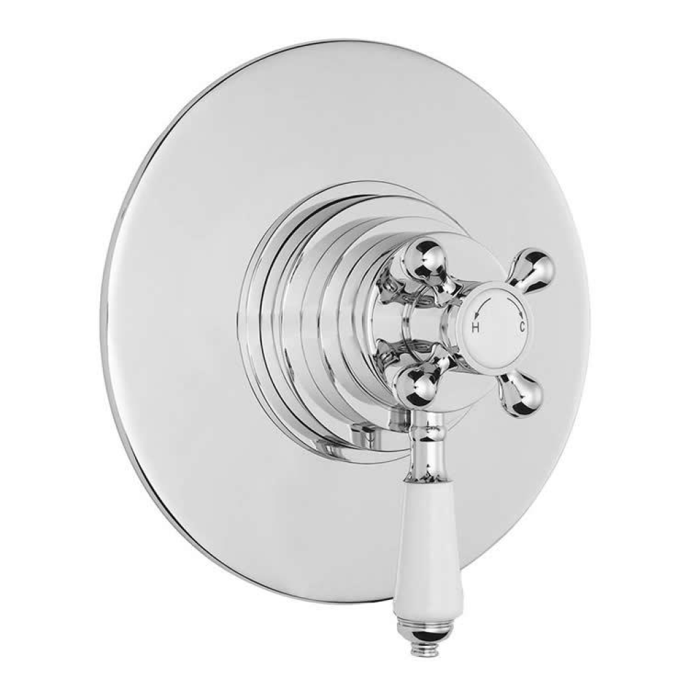 Photo of Bayswater Single Outlet Concealed Thermostatic Shower Valve Outline