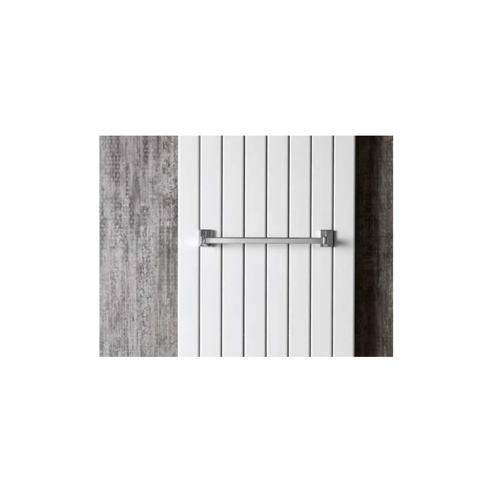 Lifestyle image of Redroom by Barwick Chrome 400mm Handy Magnetic Towel Rail
