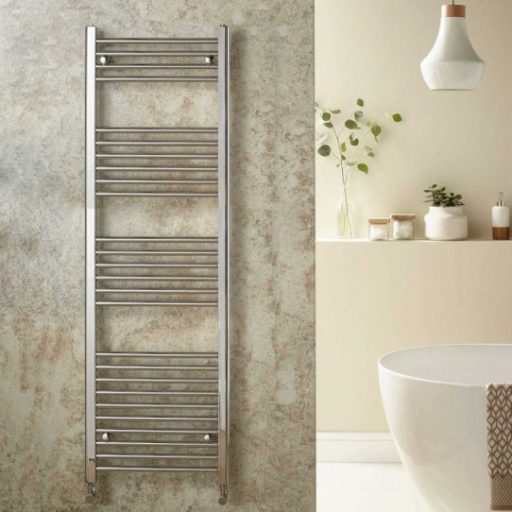 Velaro Elan 1600 x 600mm Chrome Towel Radiator