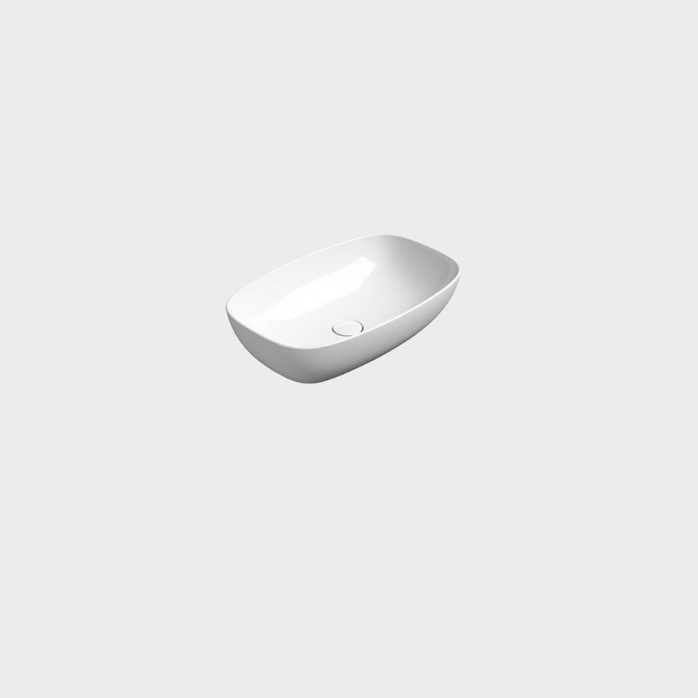 GSI Nubes 600 x 380mm Oblong Countertop Basin
