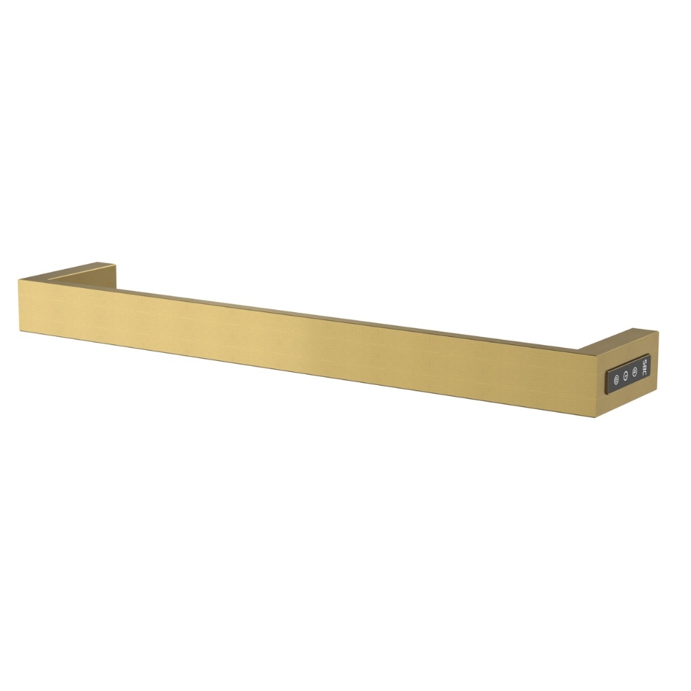 JTP Zen Brushed Brass Designer Heated Towel Rail Cut Out