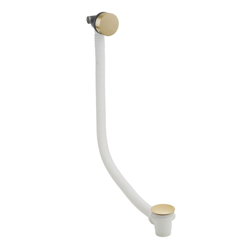 Crosswater MPRO Brushed Brass Bath Filler Waste Sanctuary Bathrooms