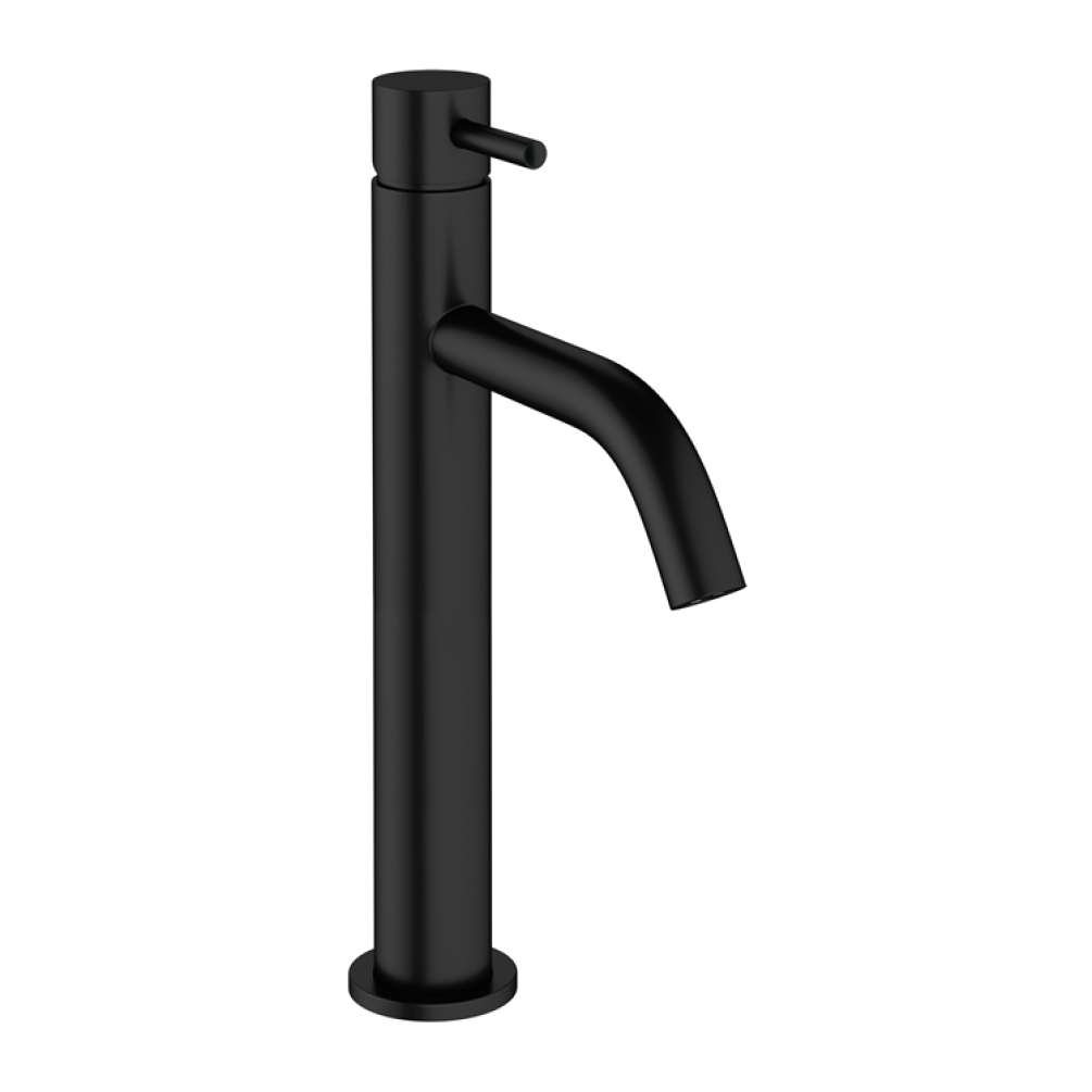 Photo of Crosswater MPRO Matt Black Tall Basin Mixer