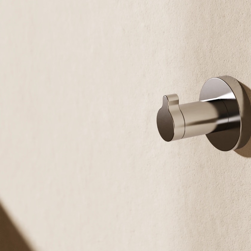 Crosswater Mada Chrome Robe Hook | Sanctuary Bathrooms