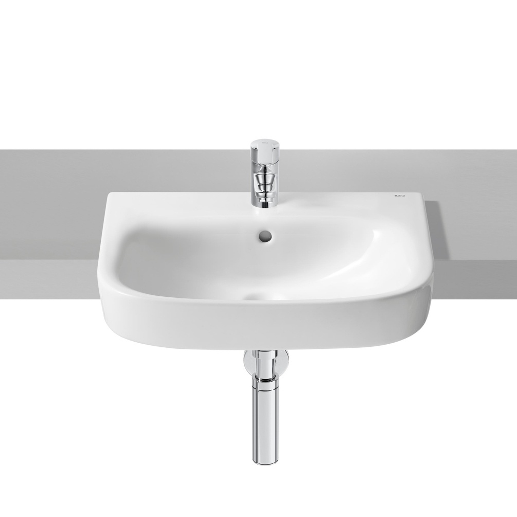 Product cut out image of the Roca Debba 520mm Semi-Recessed Basin