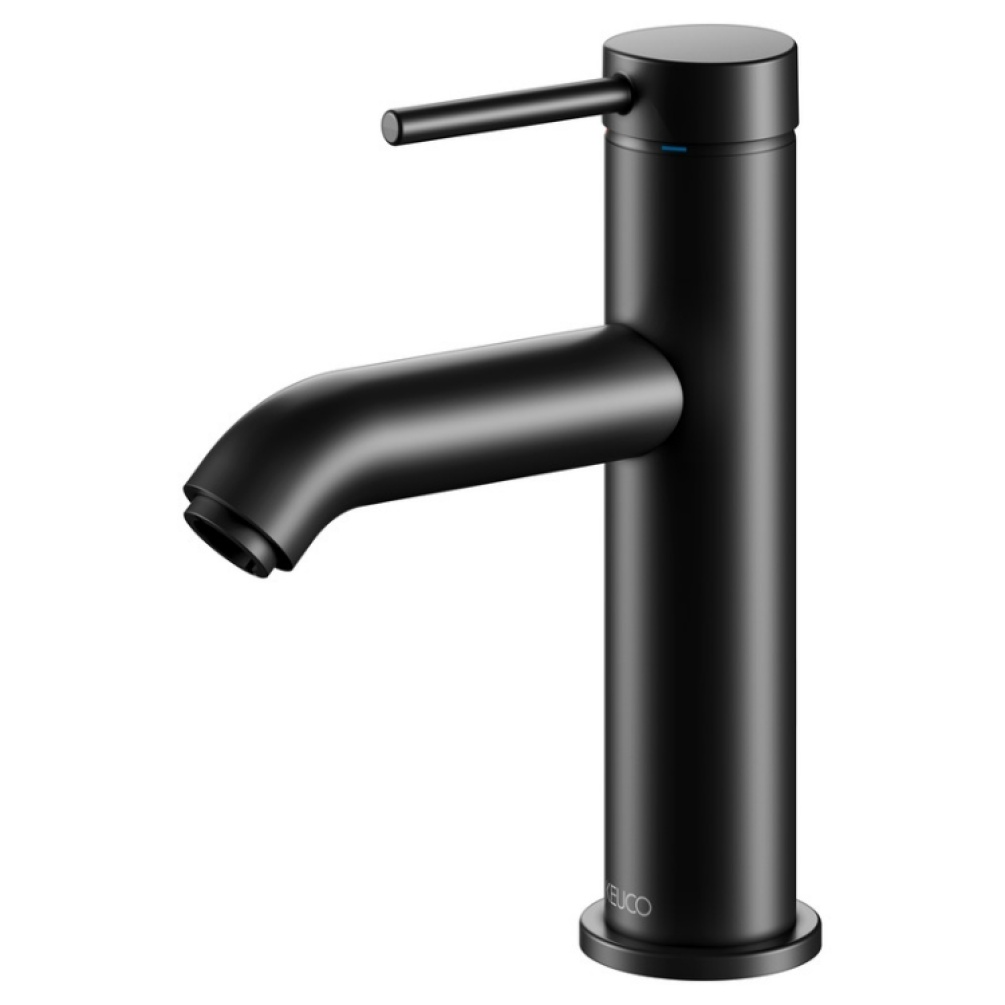 Product Cut out image of Keuco IXMO Soft Matt Black Single Lever Basin Mixer 60 59502 372100