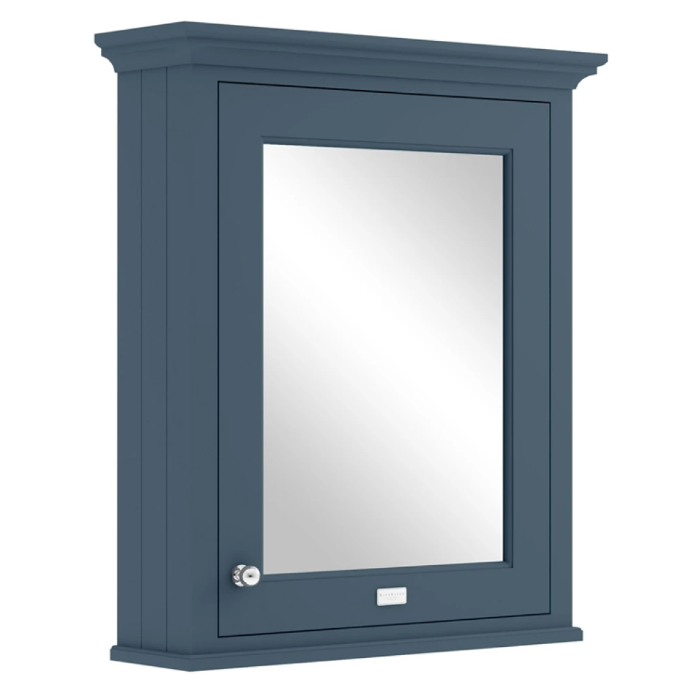 Photo of Bayswater Stiffkey Blue 600mm Mirror Wall Cabinet