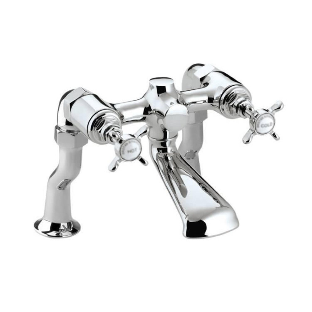 Heritage Dawlish Bath Filler Chrome Finish Image