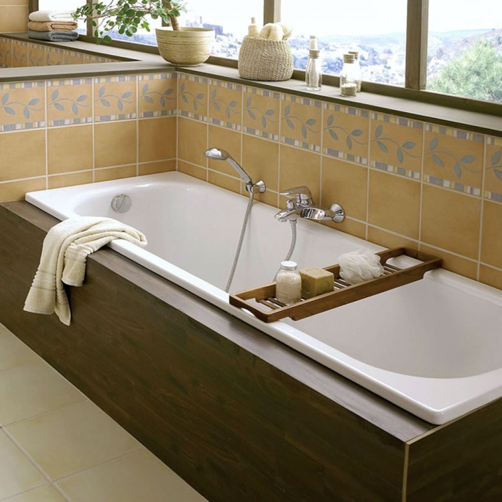 Photo of Bette Classic 1800 x 700mm Single Ended Steel Bath Lifestyle Image
