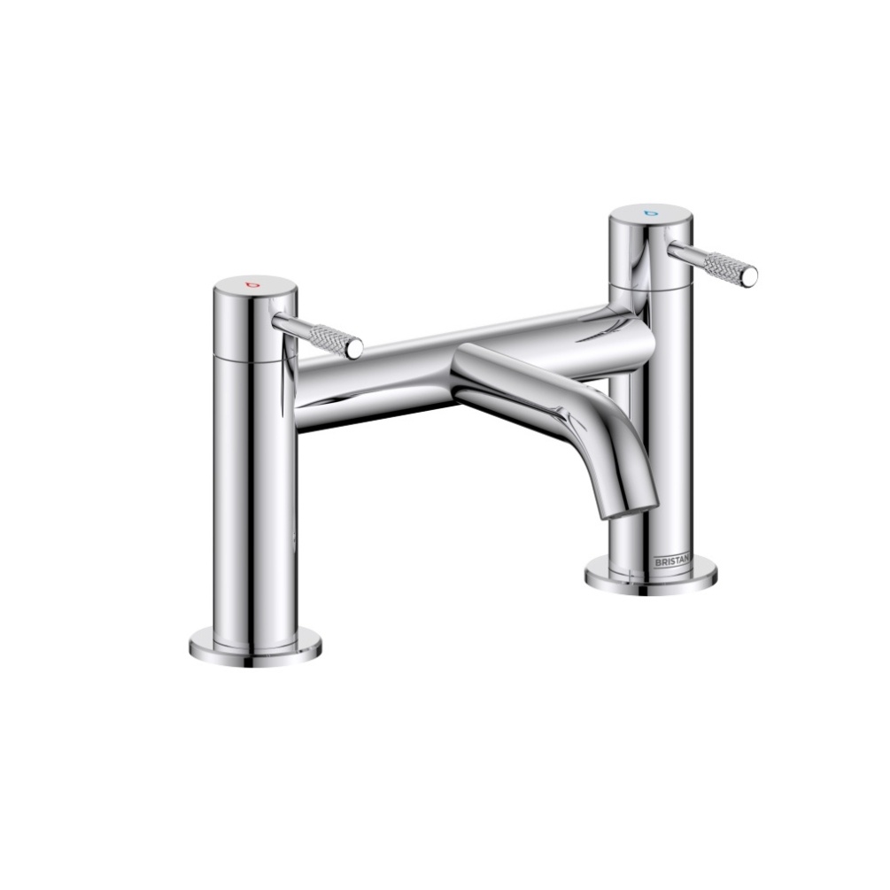 Cut out image of the Bristan Molida Chrome Deck Mounted Bath Filler