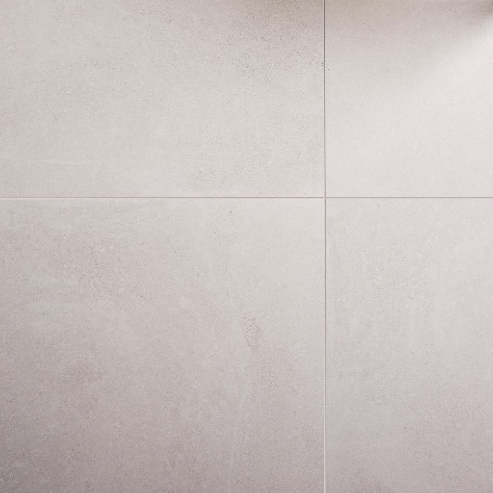Lifestyle image of Ca Pietra Dorset Porcelain 60x60 White