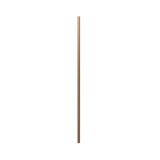 Cutout image of Crosswater Clear 6 Brushed Bronze 25mm Shower Door Extension Profile
